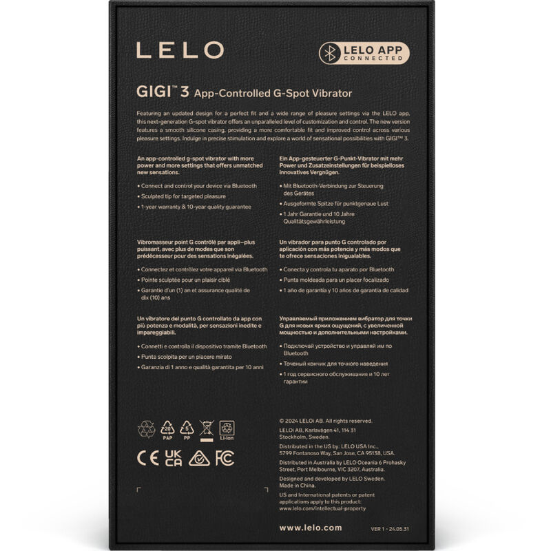 LELO - GIGI™ 3 G-SPOT VIBRATOR PINK - Imagem de 4