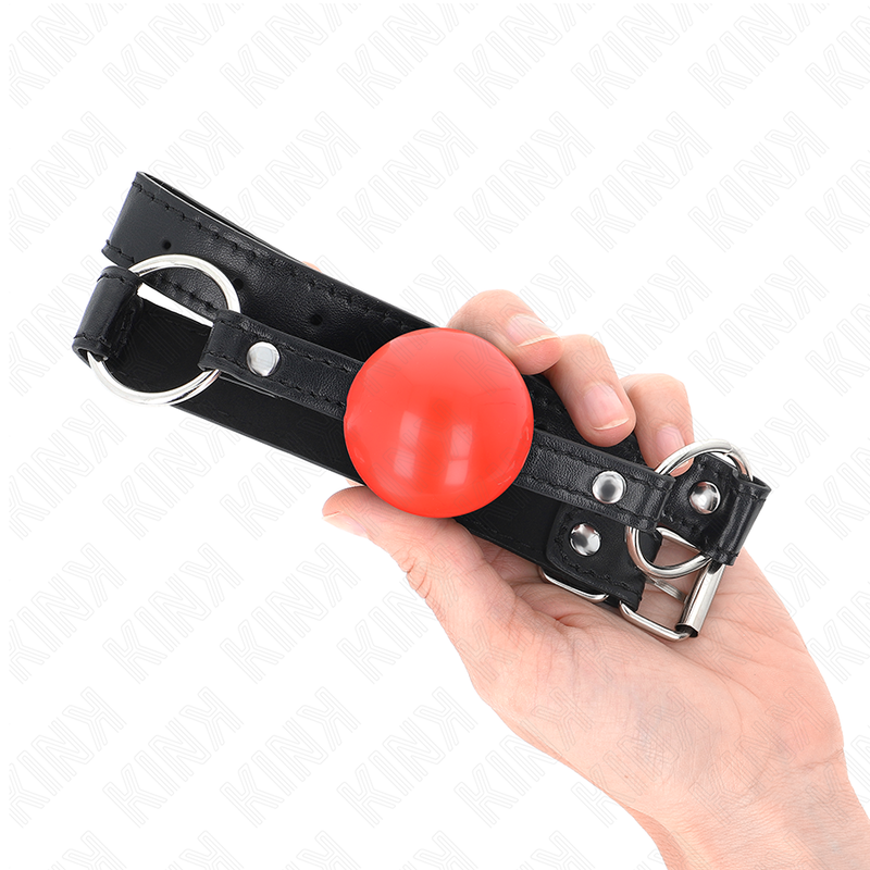 KINK - RED TPE BALL 4 CM GAG 60 x 2 CM - Imagem de 4
