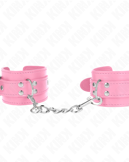 KINK - SIMPLE WRIST RESTRAINTS PINK ADJUSTABLE 20-23 CM X 5.5 CM