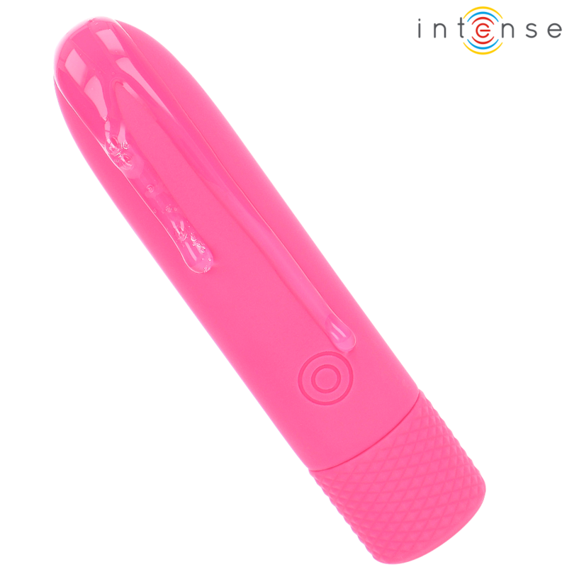 INTENSE - SYMONE USB RECHARGEABLE VIBRATING BULLET 8 VIBRATIONS PINK 10 X 2.2 CM - Imagem de 3