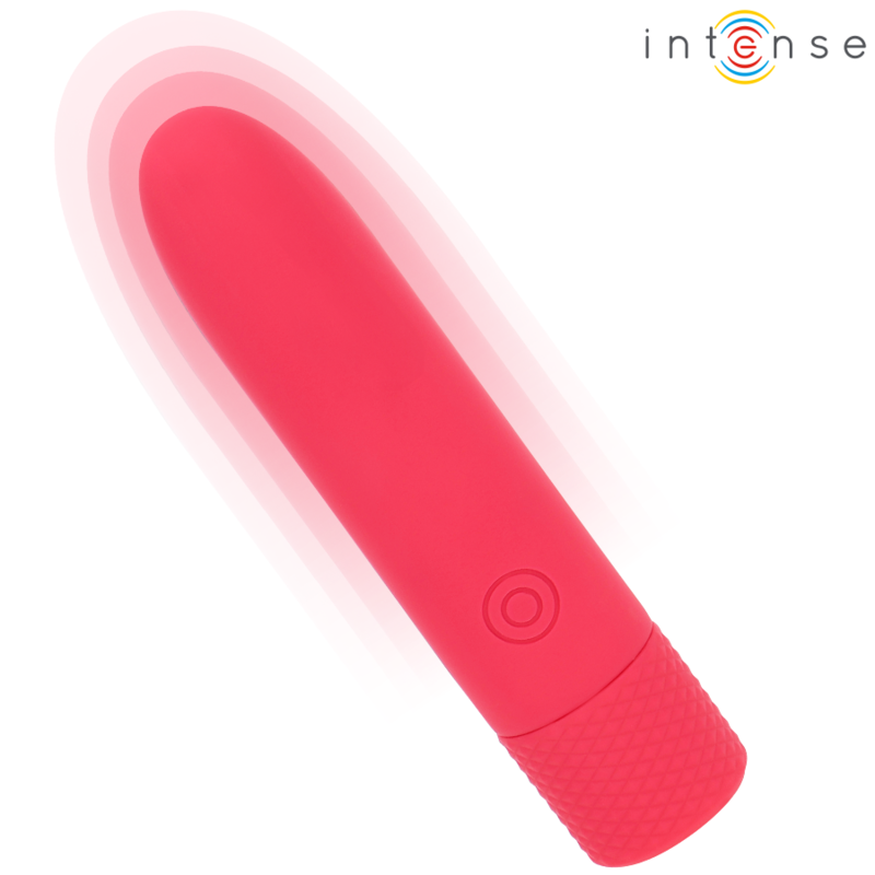 INTENSE - SYMONE USB RECHARGEABLE VIBRATING BULLET 8 VIBRATIONS RED 10 X 2.2 CM - Imagem de 2