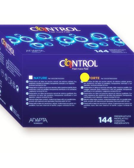CONTROL - NATURE FORTE CONDOMS 144 UNITS
