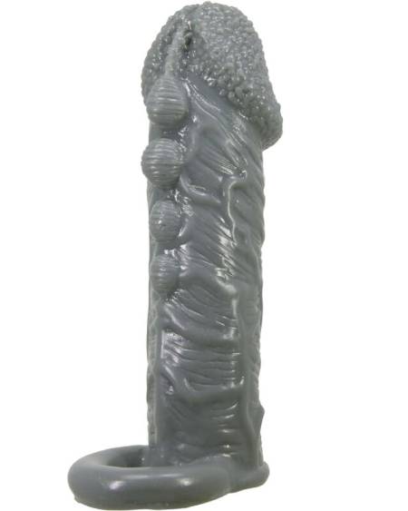 PRETTY LOVE - REALISTIC PENIS ENLARGER AND DELAY SLEEVE GREY