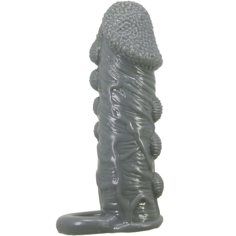 PRETTY LOVE - REALISTIC PENIS ENLARGER AND DELAY SLEEVE GREY - Imagem de 2