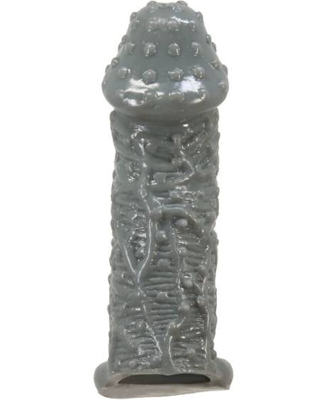 PRETTY LOVE - REALISTIC PENIS ENLARGER AND DELAY SLEEVE MODEL 2 GREY