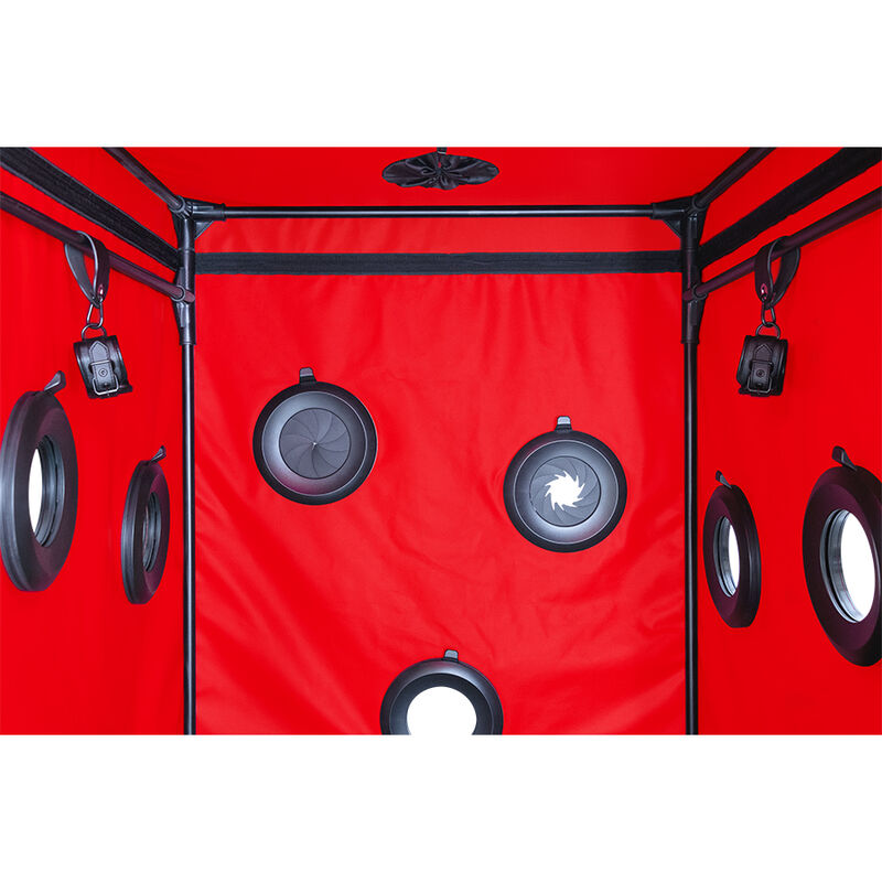 SECRET DOME - KINK CLUB CABIN SCANDALE BLACK RED - Imagem de 2
