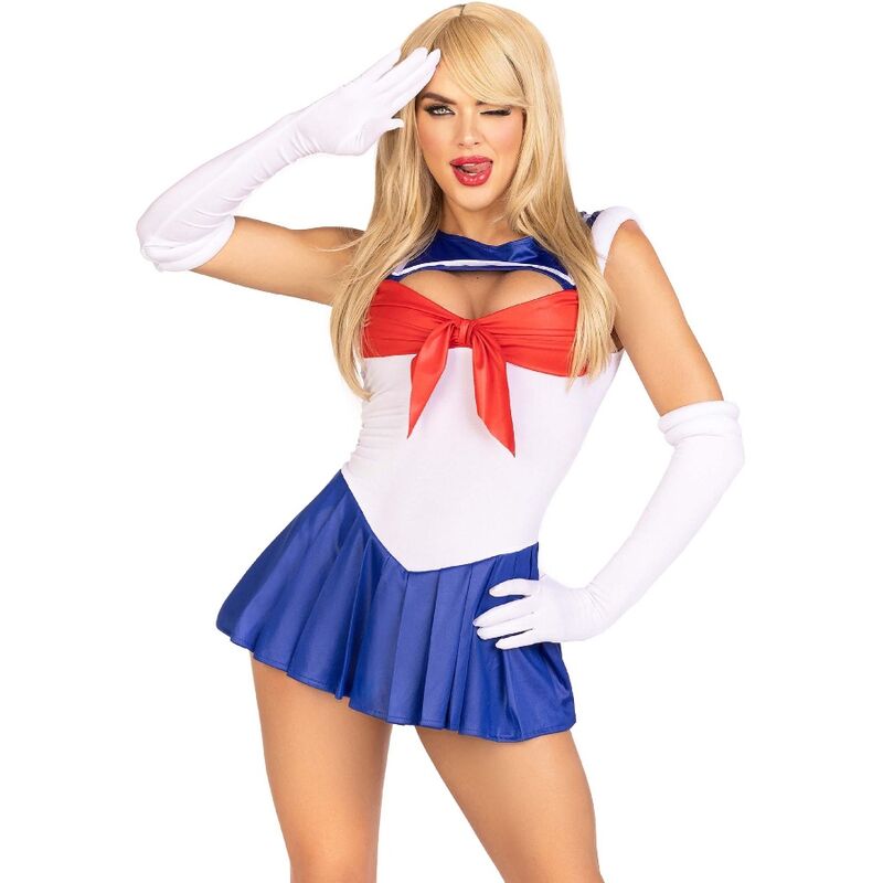 LEG AVENUE - COSTUME SEXY SAILOR MULTICOLOR S - Imagem de 2