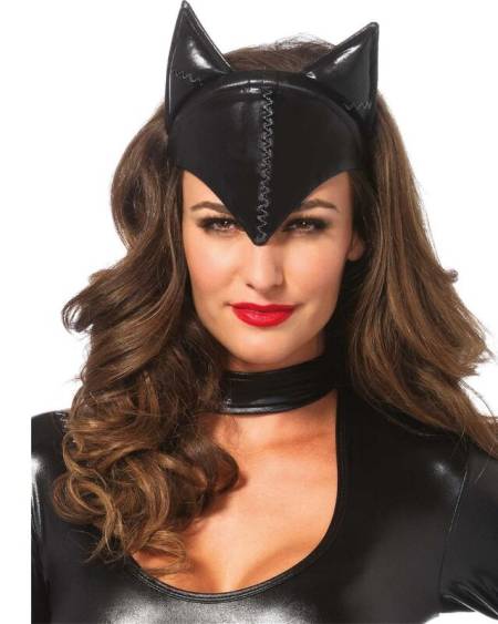 LEG AVENUE - CAT WOMAN MASK BLACK