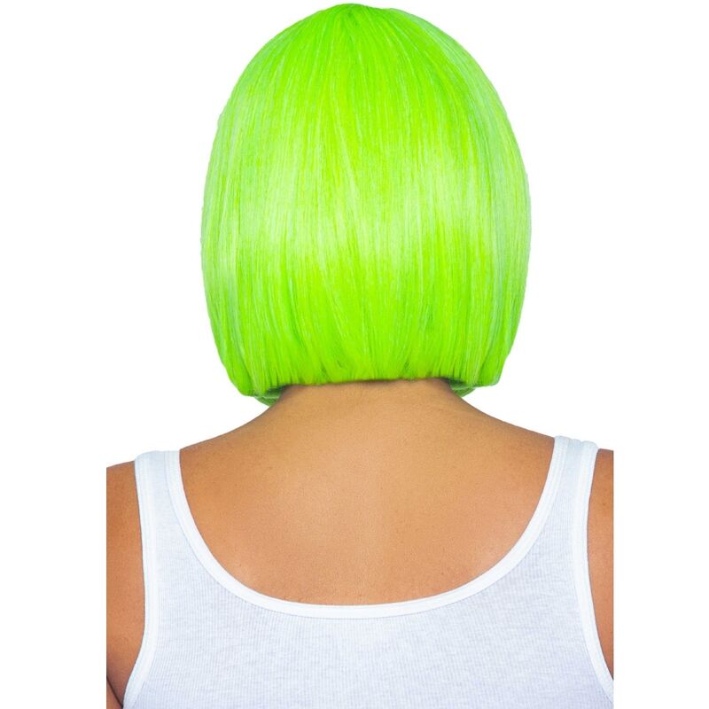 LEG AVENUE - FLUORESCENT BOB WIG NEON GREEN - Imagem de 2