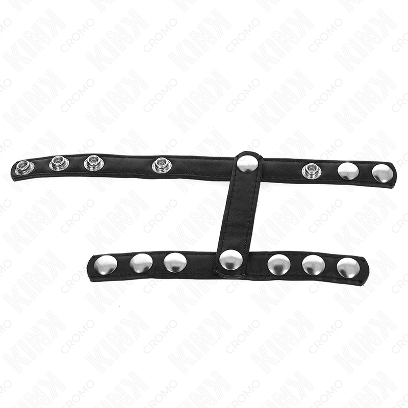 KINK - PENIS RING WITH 3 ADJUSTABLE BALL SPLITTER STRAPS - Imagem de 3