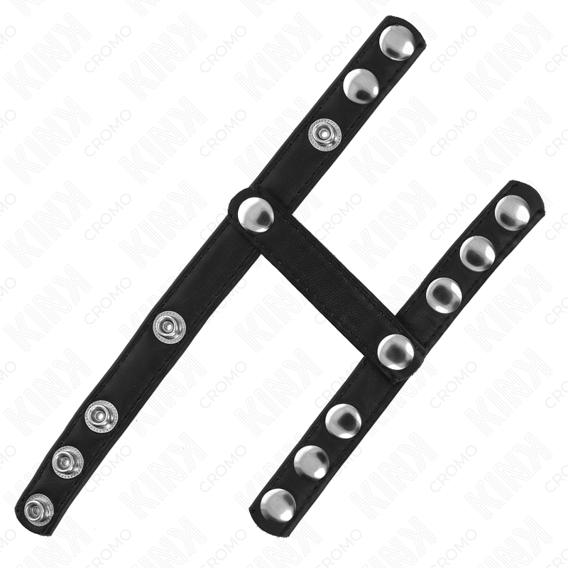 KINK - PENIS RING WITH 3 ADJUSTABLE BALL SPLITTER STRAPS - Imagem de 4