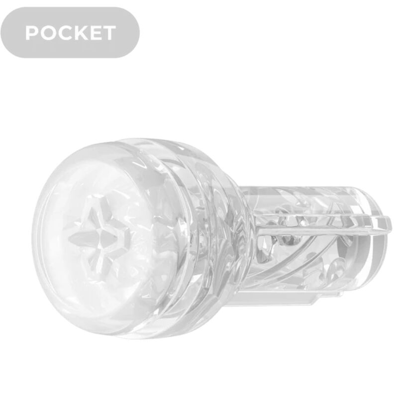 KIIROO - FEEL POCKET STROKER CRYSTAL BY KIIROO TRANSPARENT - Imagem de 2
