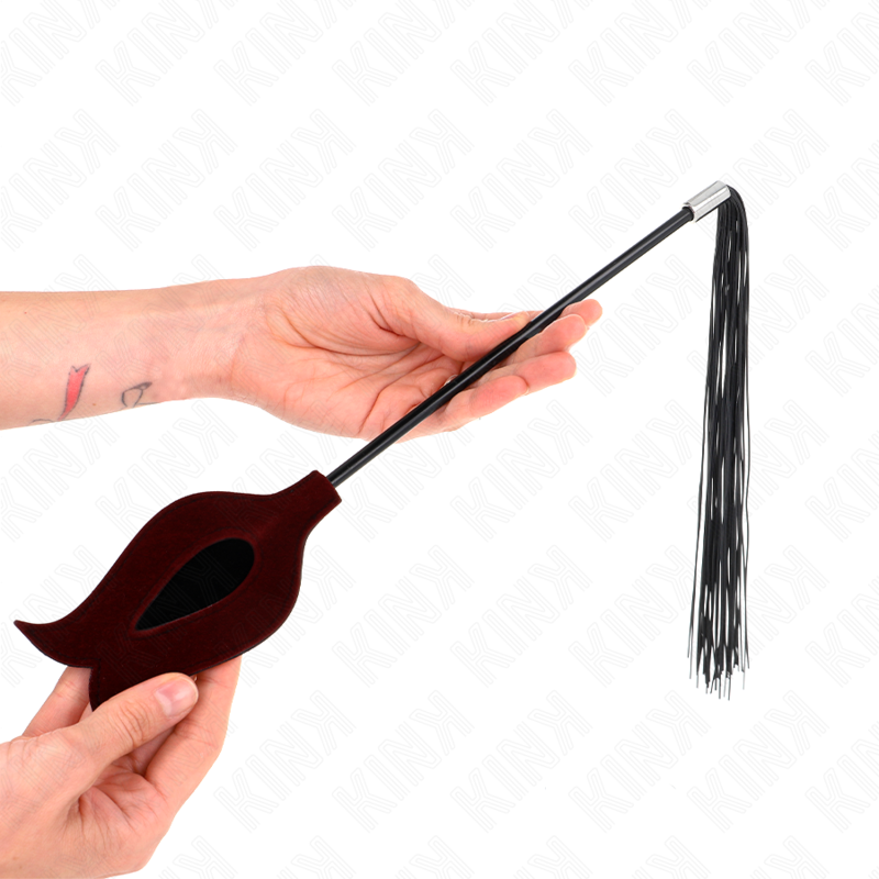 KINK - ROSE SHAPE SILICONE TASSEL WHIP 45 CM - Imagem de 3