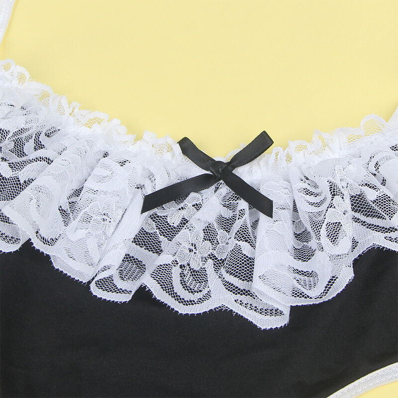 SUBBLIME - 954307 SEXY MAID COSTUME BLACK/WHITE S/M - Imagem de 5