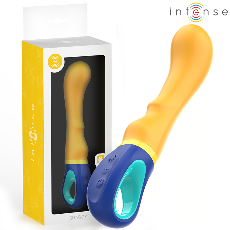 INTENSE - SHAGGY G-SPOT VIBRATOR YELLOW - Imagem de 2