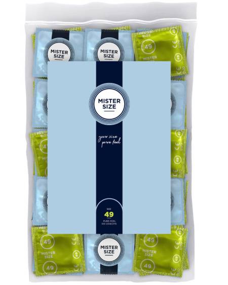 MISTER SIZE - CONDOM SIZE S 49 MM (100 UNITS)