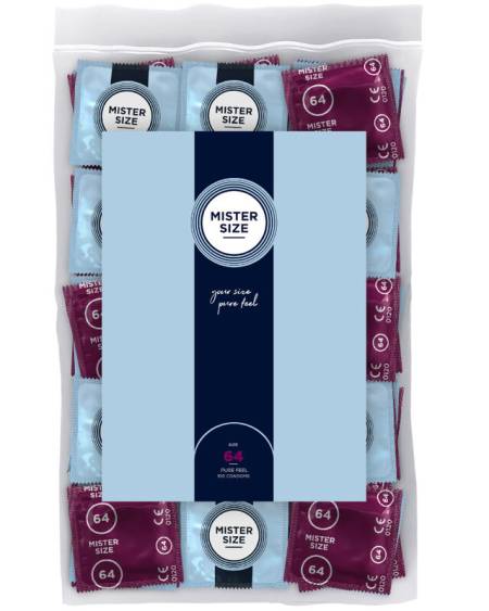 MISTER SIZE - CONDOMS SIZE XXL 64 MM (100 UNITS)