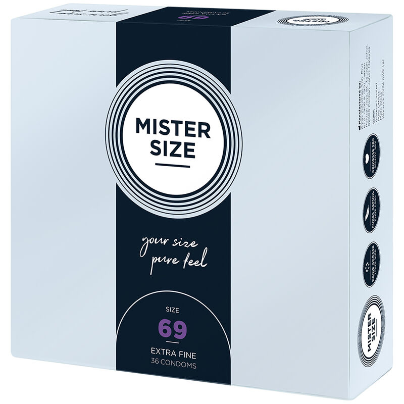 MISTER SIZE - CONDOMS SIZE XXXL 69 MM (36 UNITS) - Imagem de 2