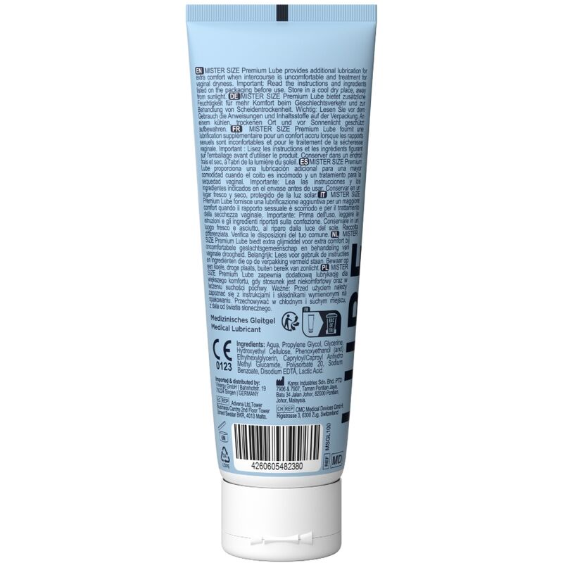 MISTER SIZE - PREMIUM LUBRICANT 100 ML - Imagem de 2