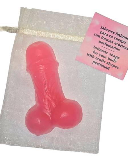 DIABLO PICANTE - PENIS SHAPED PERFUMED SOAP PINK