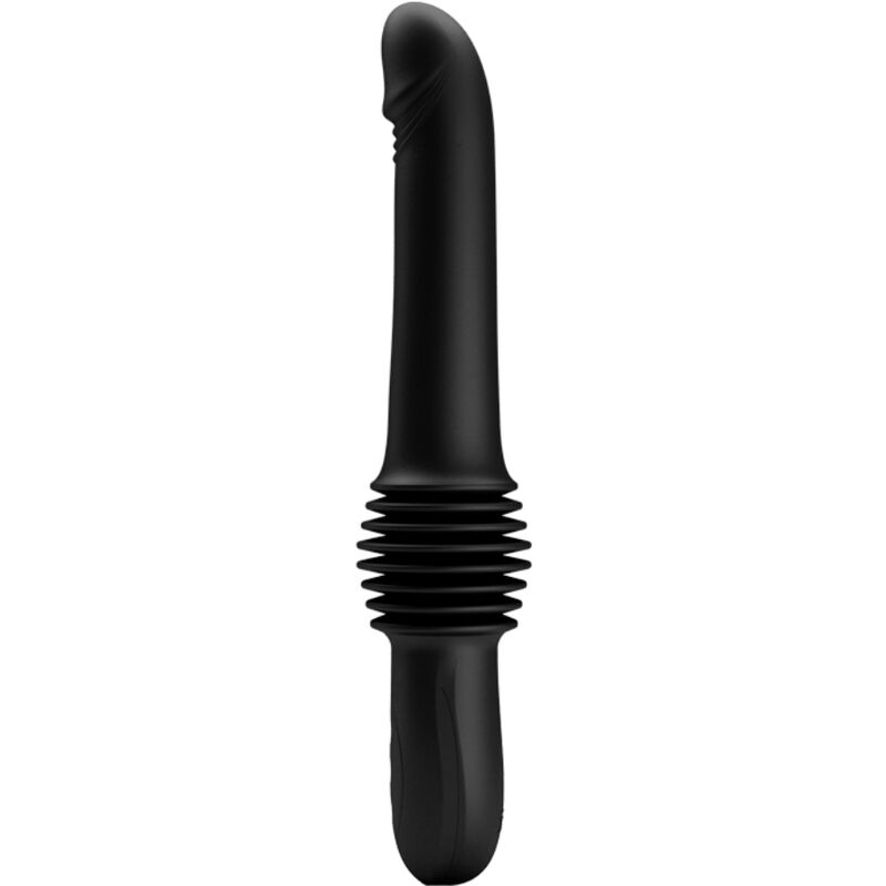 PRETTY LOVE - PAZUZU VIBRATOR 3 THRUST MODES BLACK - Imagem de 2