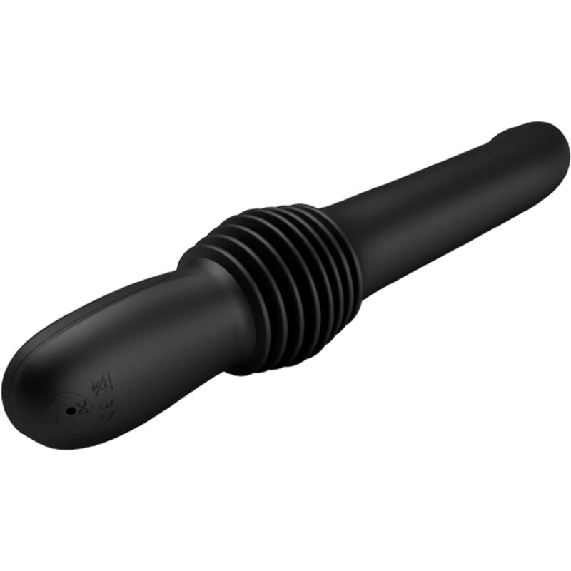 PRETTY LOVE - PAZUZU VIBRATOR 3 THRUST MODES BLACK - Imagem de 4