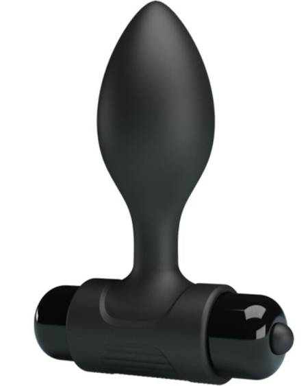 PRETTY LOVE - VIBRA BUTT 10 VIBRATIONS ANAL PLUG BLACK