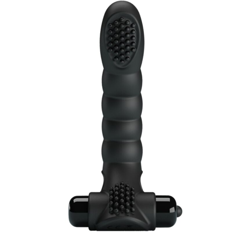 PRETTY LOVE - ALEXANDER FINGER VIBRATOR 10 VIBRATIONS BLACK - Imagem de 2