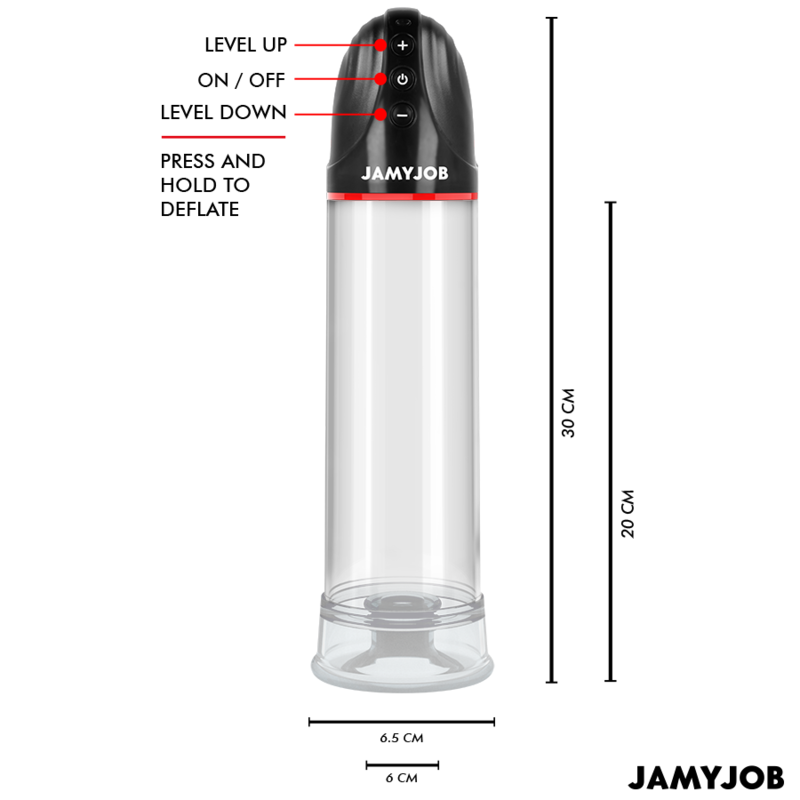 JAMYJOB - XPAND AUTOMATIC PUMP 3 SUCTION LEVELS GREY - Imagem de 3