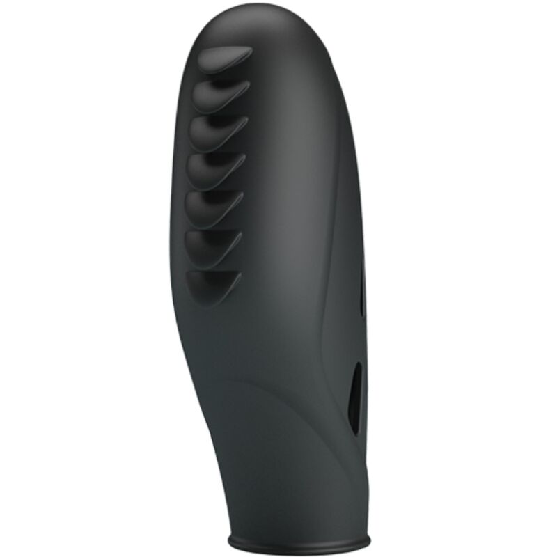 PRETTY LOVE - GILO SILICONE FINGER VIBRATOR BLACK - Imagem de 2