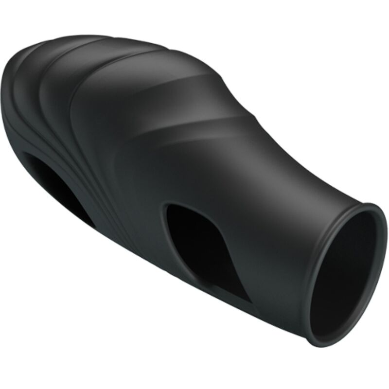PRETTY LOVE - LICH SILICONE FINGER VIBRATOR BLACK - Imagem de 3
