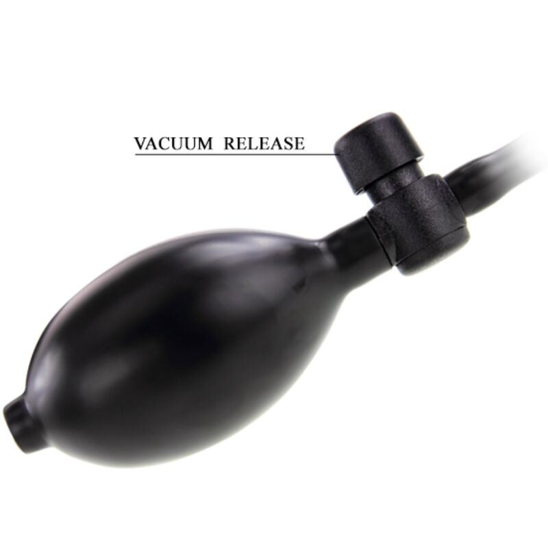PRETTY LOVE - INFLATABLE ANAL PLUG BLACK - Imagem de 5