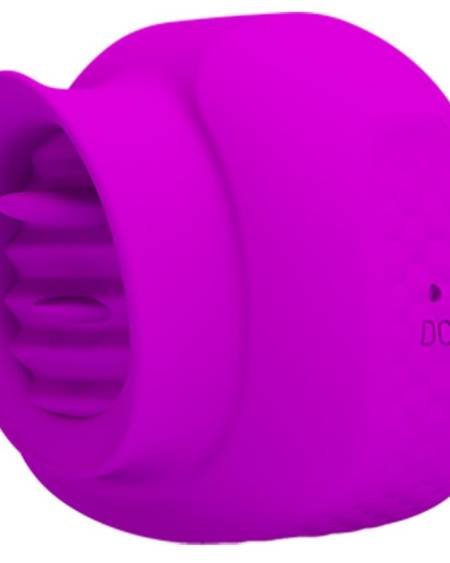 PRETTY LOVE - ESTELLE TONGUE CLITORIS STIMULATOR 12 VIBRATIONS PURPLE