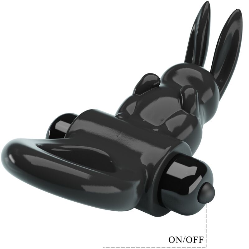 PRETTY LOVE - EXCITING RING RABBIT VIBRATOR RING 10 VIBRATIONS BLACK - Imagem de 5