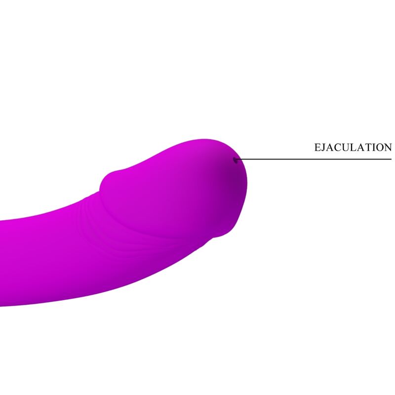 PRETTY LOVE - KELPIE DOUBLE STRAP-ON STIMULATOR PURPLE - Imagem de 3