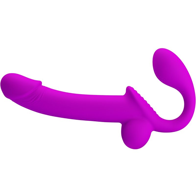 PRETTY LOVE - KELPIE DOUBLE STRAP-ON STIMULATOR PURPLE - Imagem de 2