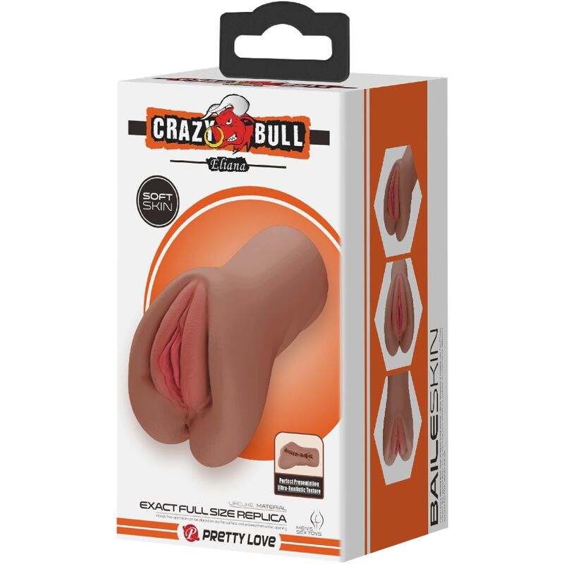 CRAZY BULL - ELIANA VAGINA AND ANUS MULATTO - Imagem de 5