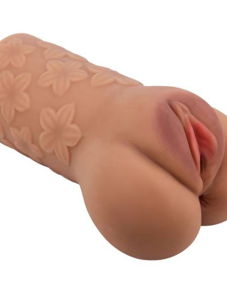 CRAZY BULL - SCARLET VAGINA AND ANUS DESIGN WITH FLOWERS FLESH