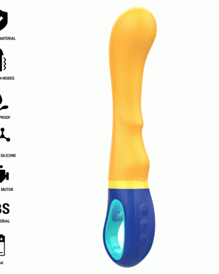 INTENSE - SHAGGY G-SPOT VIBRATOR YELLOW