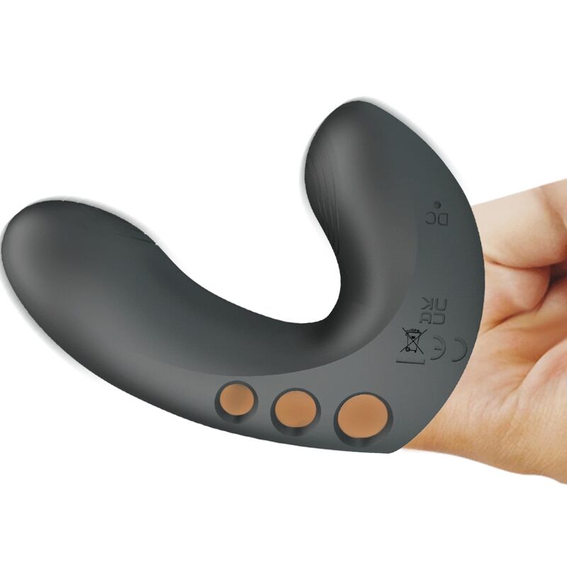 PRETTY LOVE - CAMELIA FINGER VIBRATOR 7 VIBRATIONS BLACK - Imagem de 5
