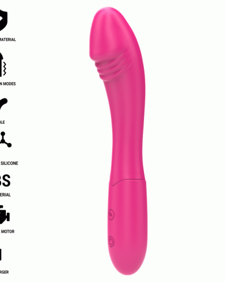 INTENSE - BELINDA VIBRATOR 19 CM FLEXIBLE 10 VIBRATIONS PINK