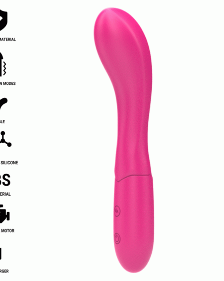 INTENSE - LISETTE VIBRATOR 19 CM FLEXIBLE 10 VIBRATIONS PINK