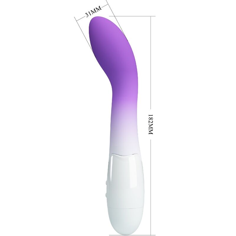 PRETTY LOVE - BISHOP G-SPOT VIBRATOR 30 VIBRATIONS PURPLE - Imagem de 4