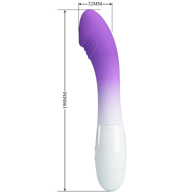PRETTY LOVE - ELEMENTAL G-SPOT VIBRATOR 30 VIBRATIONS PURPLE - Imagem de 3