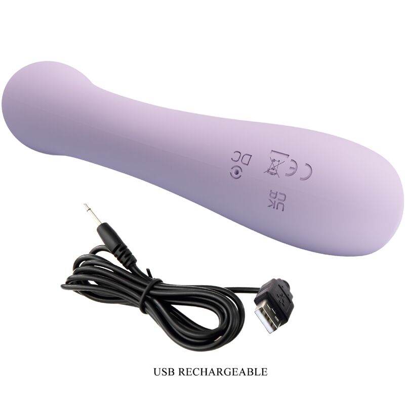 PRETTY LOVE - ROSOLYN RABBIT VIBRATOR 10 VIBRATIONS PURPLE - Imagem de 5