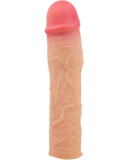 PRETTY LOVE - STEVENSON PENIS SLEEVE WITH 7.6 CM EXTENSION FLESH
