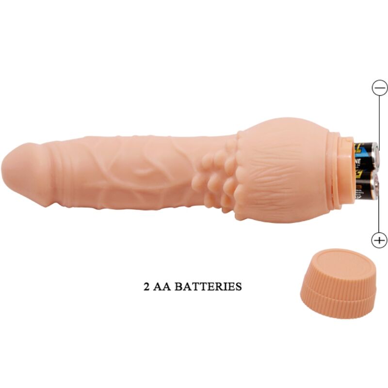 BAILE - BARBARA REALISTIC VIBRATOR 19.5 CM FLESH - Imagem de 3