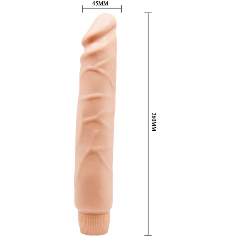 BAILE - JACK REALISTIC VIBRATOR 26 CM FLESH - Imagem de 5