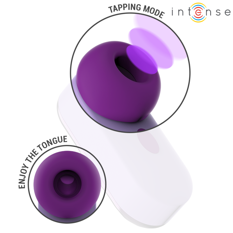 INTENSE - SABRINA CLIT STIMULATOR PURPLE - Imagem de 3