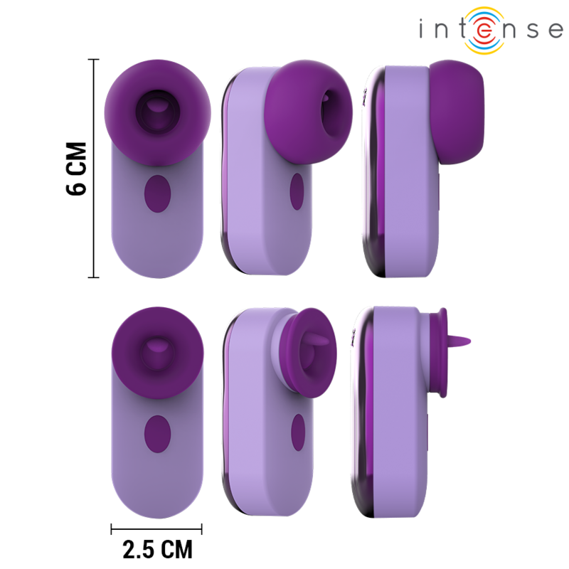 INTENSE - SABRINA CLIT STIMULATOR PURPLE - Imagem de 2